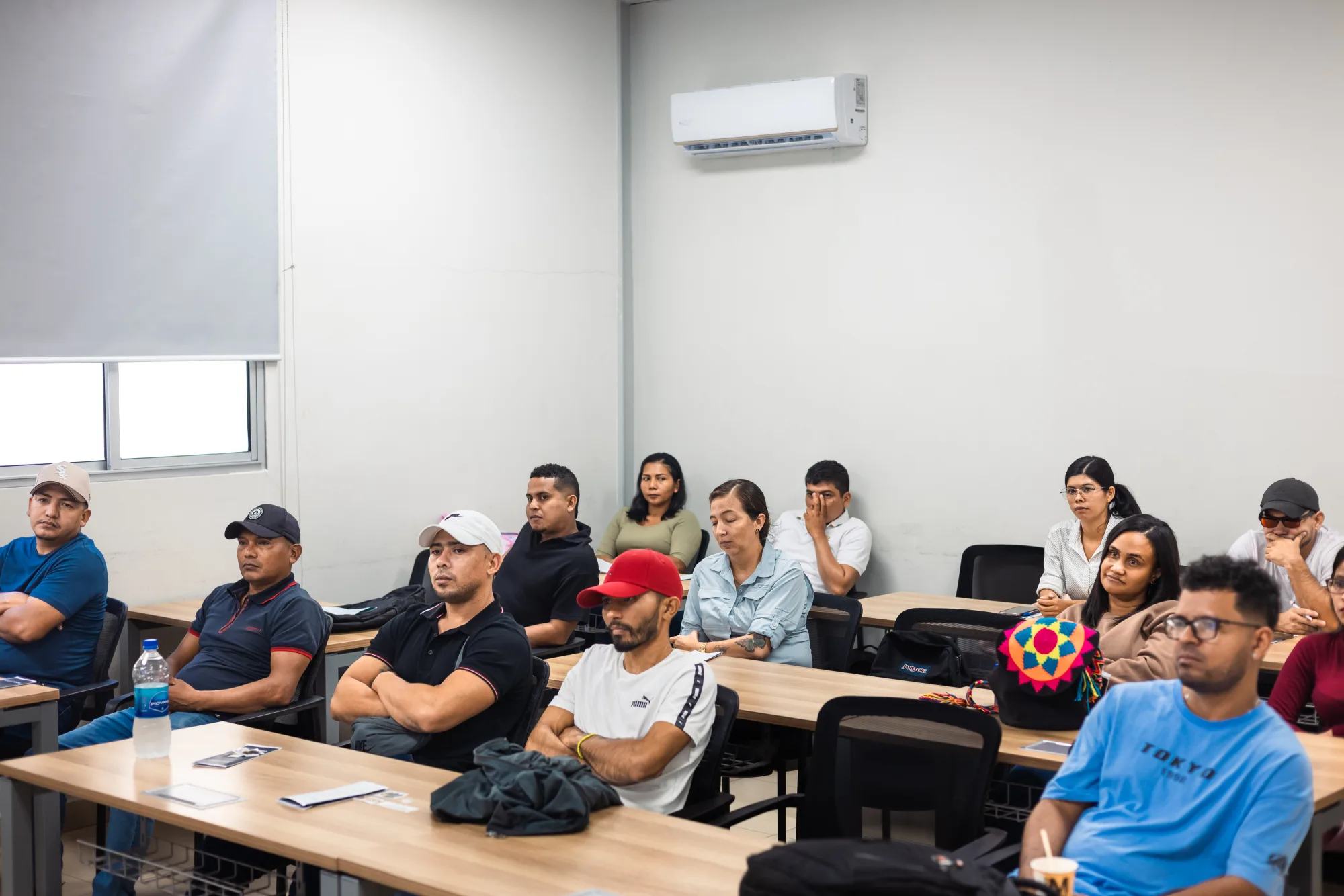 Participantes de la nueva formación de operadores de equipo pesado de Cobre Panamá