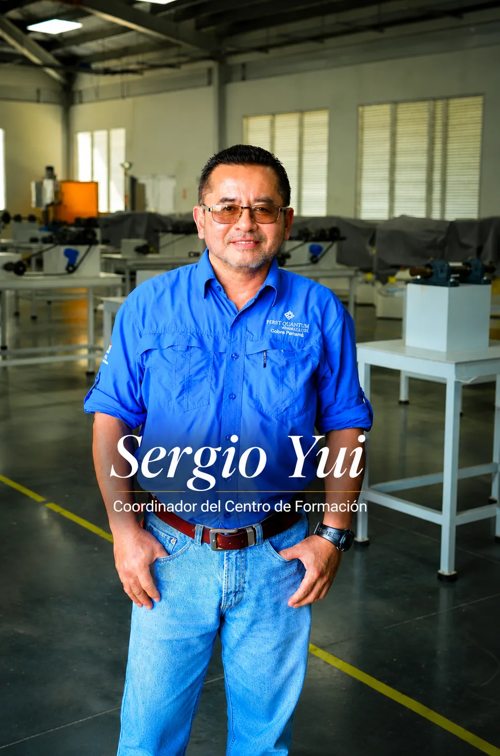 Sergio Yiu, coordinador del Centro de Formación de Profesionales Industriales