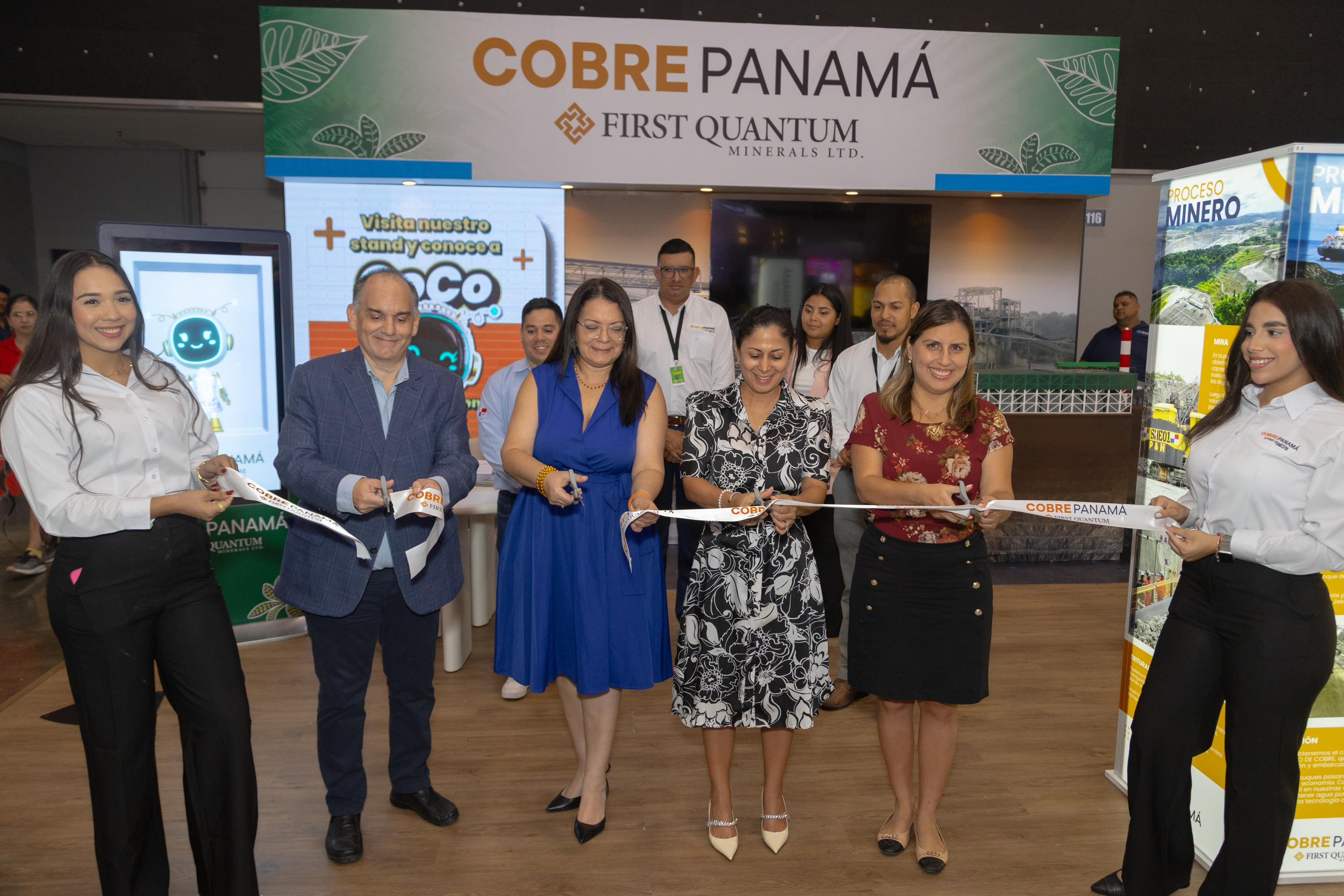 Stand de Cobre Panamá durante Expo CAPAC 2026