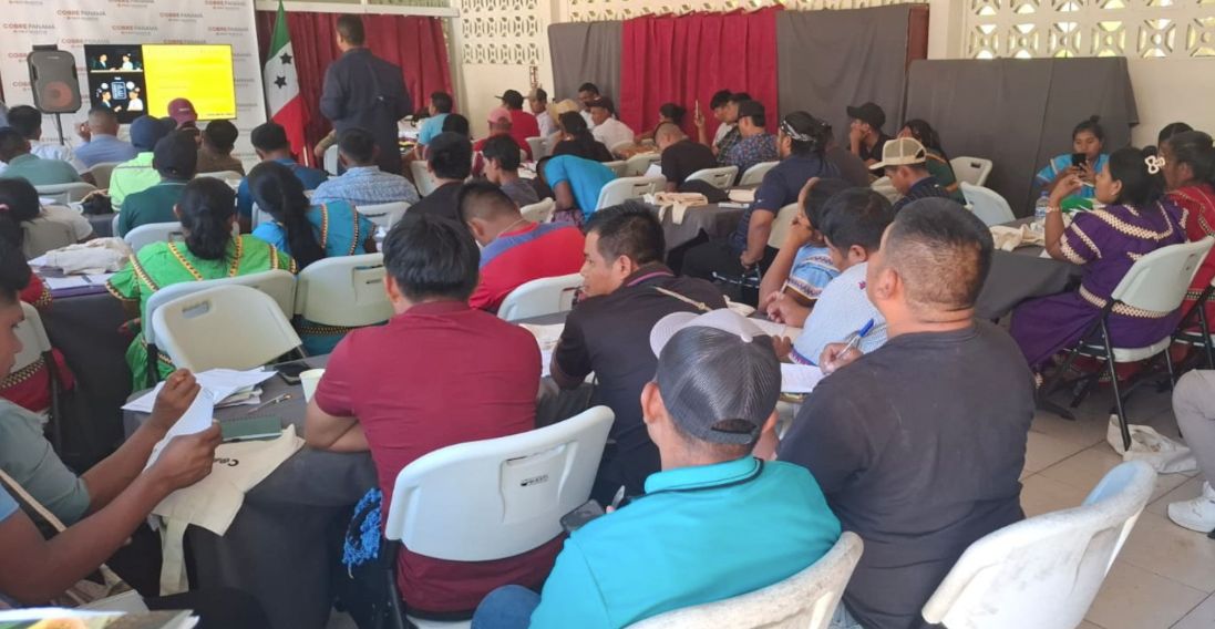 Jornada de Cobre Emprende con emprendedores de Ngäbe Buglé