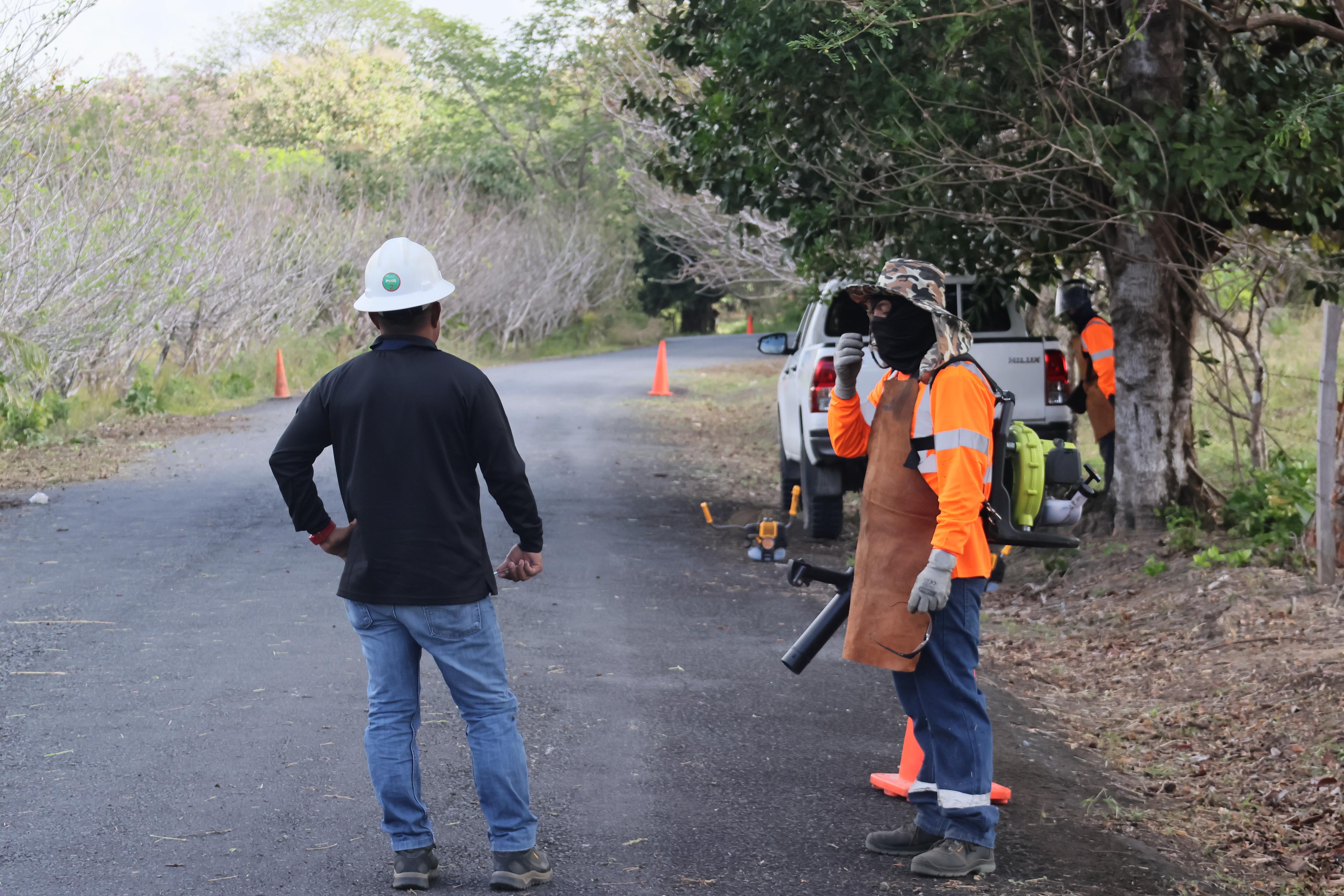 Jornada de limpieza y empleo local en Donoso y La Pintada