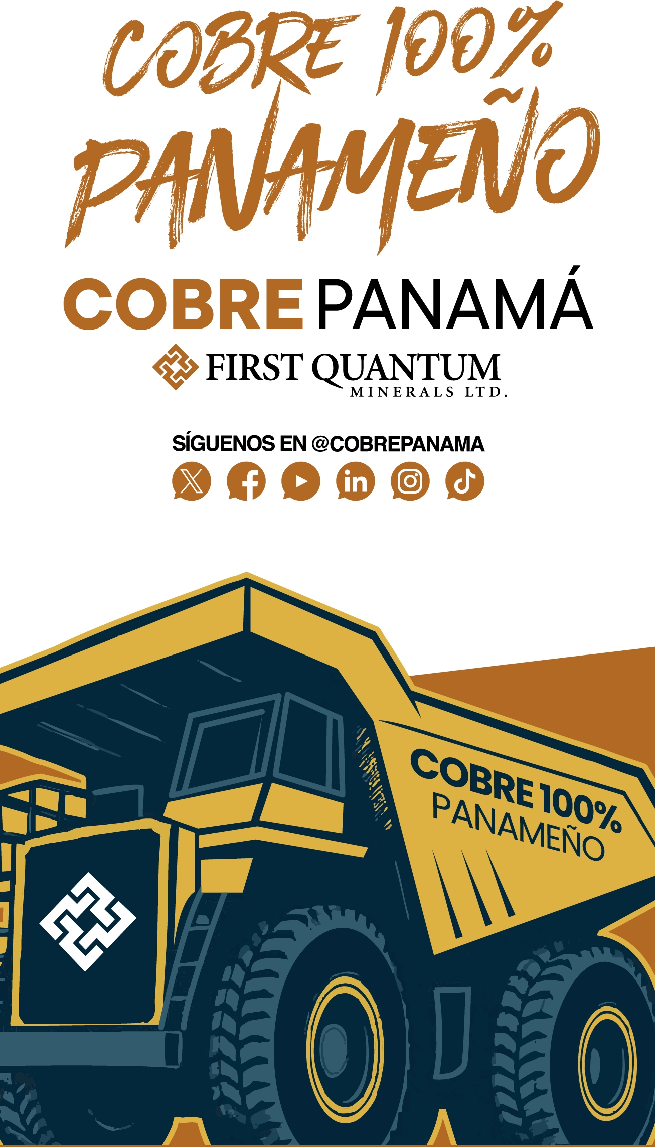 Banner promocional de Cobre Panamá
